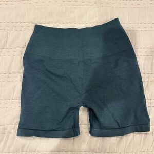 Alphalete Deep Teal Bike Shorts